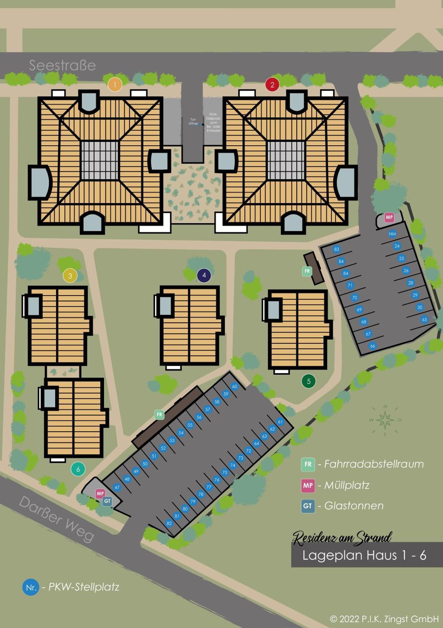 Residenz Am Strand Wohnung 2-39 زنغست المظهر الخارجي الصورة